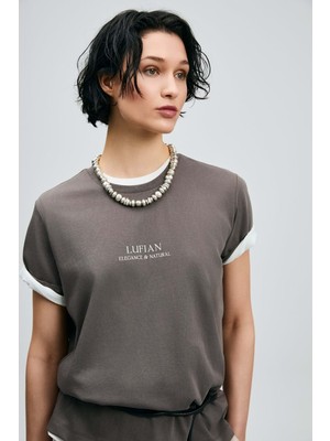 Lufian 121020030 Forest T-Shirt  Kadın Tişört