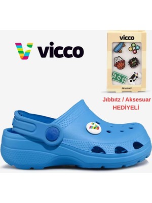 Vicco Didim Jıbbıtz Aksesuar Hediyeli Ortopedik Unisex Çocuk Terlik