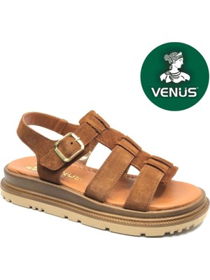 Venüs Riwing Hakiki Deri Comfort Ortopedik Kadın Sandalet