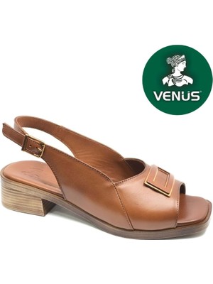 Venüs Nurive Hakiki Deri Comfort Ortopedik Kadın Sandalet