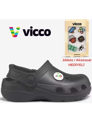 Vicco Didim Jıbbıtz Aksesuar Hediyeli Ortopedik Unisex Çocuk Terlik