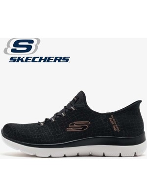 Skechers Summits Classy Night 150128TK-BKRG Slip-Ins Unisex Spor Ayakkabı