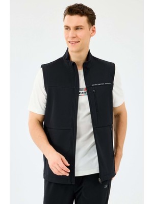 Skechers M Fitted Turtle Neck Softshell Vest S2520220-3817 Erkek Yelek