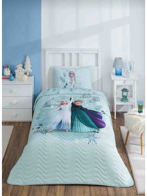 Özdilek Outlet Tek Kişilik Kapitoneli Nevresim Takımı Frozen Leaves Çok Amaçlı Set