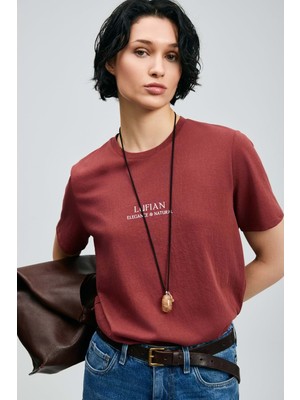 Lufian 121020030 Forest T-Shirt  Kadın Tişört