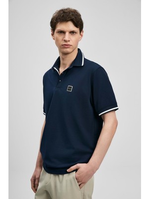 Lufian 111040232 Grom Smart Erkek Polo Yaka Tişört Erkek Tişort