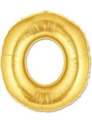 Hace Bazaar Altın Sarısı Folyo Harf Balon 1 Metre