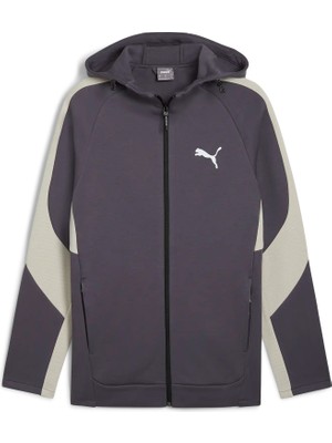 Puma Erkek Lacivert Puma Evostrıpe Full-Zip Hoodie Lacivert Erkek Ceket