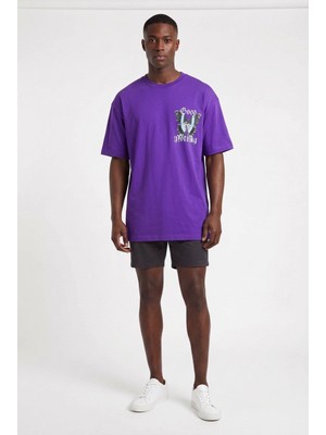 Blow Up Future Gen Nothing Mor Oversize Erkek T-Shirt 141550