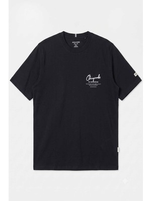 Jack & Jones Jorrıvıera Scrıpt Tee Ss Crew Neck