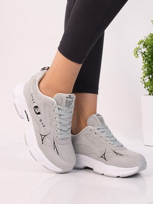 Mayback Kadın Yüksek  Topuklu Bağcıklı Yazlık Sneakers Spor Ayakkabı