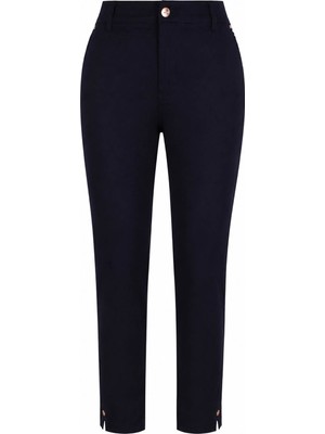 Double Slim Skinny Siyah Kadın Jean Pantolon 3529