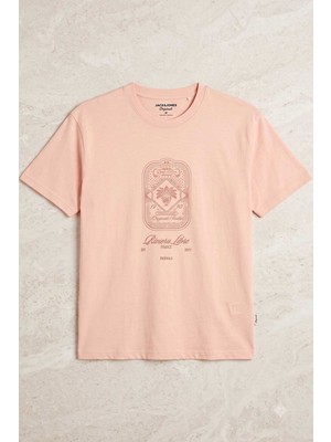 Jack & Jones Jorcassıs Tonal Tee Ss Crew Neck