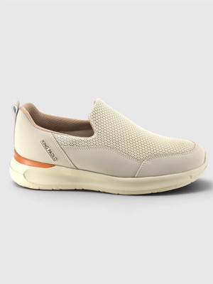 King Paolo H1255 Walk Slip Krakers - Bej - Erkek Ayakkabı