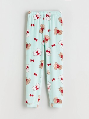 Lc Waikiki Yeni Sezon Beli Lastikli Kız Çocuk Pijama Alt