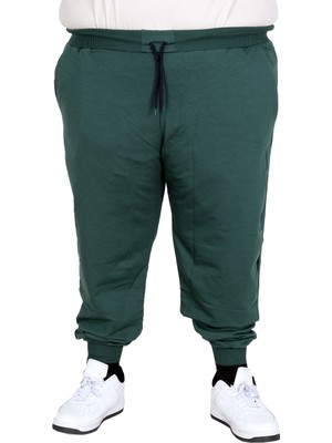 ModeXL Mode Xl Erkek Büyük Beden Basic Jogger Eşofman Altı 20507 Nefti