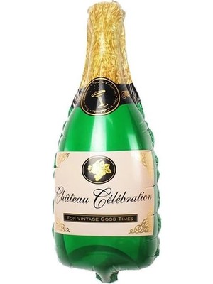 Alkar Store Chateau Celebration Yazılı Yeşil 104X49 cm Büyük Boy Folyo Balon Bride To Be Bekarlığa Veda