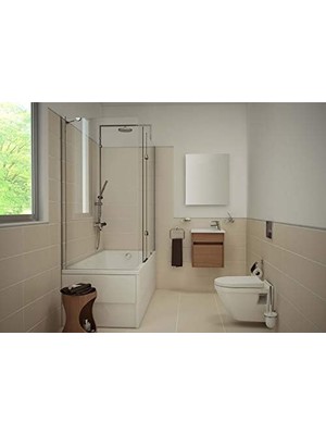 Alkar Store Minimax A44790 Tuvalet Fırçalığı, Krom