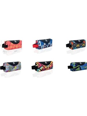 Alkar Store School 24 Kalem Çantası Erkek Tek Göz,asorti