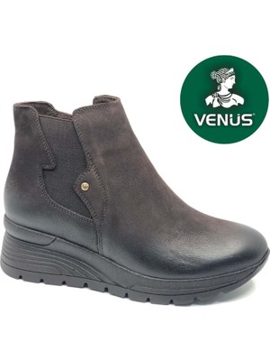 Venüs Ravven Hakiki Deri Aır-Flow Taban Ortopedik Kadın Bot