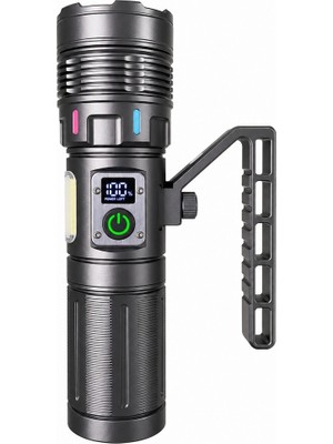 Ozkr Store Gold GP-292 50 Watt 5000 Lümen Profesyonel Şarjlı El Feneri