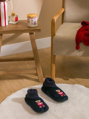 Lc Waikiki Yeni Sezon Yılbaşı Temalı Erkek Ev Çorabı