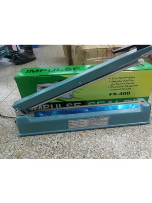 Hace Bazaar 40CM  Metal Gövde Poşet Ağzı Yapıştırma Kapatma Makinası FS-400 (4887)