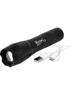 Hace Bazaar Powerbank Özellikli Uzun Menzilli El Feneri  WT-039