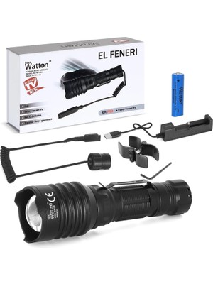 Hace Bazaar Tg-10 Şarjlı Profesyonel Av Feneri  WT-620