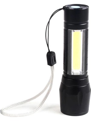Hace Bazaar Mini Çok Güçlü Şarjlı El Feneri (Xpe-Cob LED )  WT-030