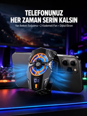 Esranın Dünyası Yarı Iletken Cep Telefonu Radyatörü 2 Hız Kademeli Dijital Ekranlı - Lisinya