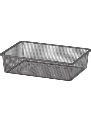 IKEA Trofast Koyu Gri 42X30X10 cm Saklama Kutusu