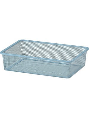 IKEA Trofast Gri-Mavi 42X30X10 cm Saklama Kutusu