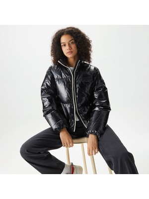 Tommy Hilfiger Kadın Siyah Mont