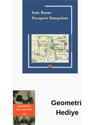 Kırmızı Kedi Yayınevi Pasaport Damgaları + Geometri Hediye