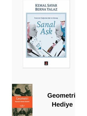 Kapı Yayınları Sanal Aşk - Internet Çağında Aşk ve Istırap + Geometri Hediye
