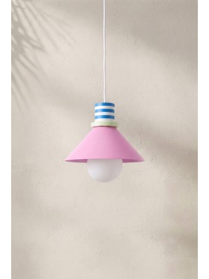 Varno Home & Living Dekoratif Renkli Avize, Çocuk Genç Odası Salon Mutfak Kreş Aydınlatma