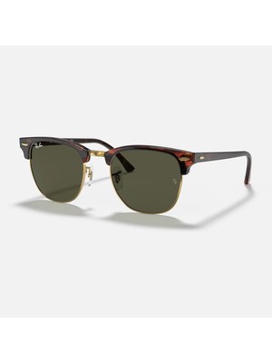 Ray-Ban 3016-49 W0366 Güneş Gözlüğü Kahverengi Çerçeve ve Yeşil Cam ile Şık Tasarım