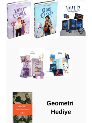 Ephesus Yayınları Azra Izgüner 5 Kitap Seti + Geometri Hediye