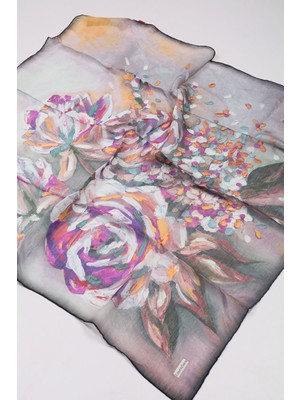Luvensara Desenli Summer Eşarp
