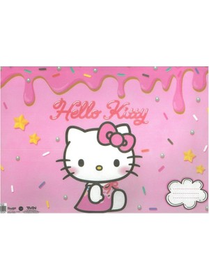 Hello Kitty Tmn 590292 Hello Kıtty Öğrenci Peçetesi/beslenme Örtüsü - Tekli