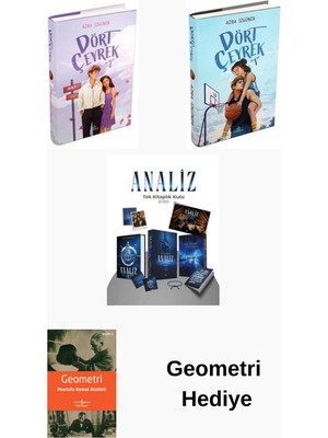 Ephesus Yayınları Azra Izgüner 3 Kitap Seti + Geometri Hediye