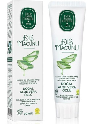 KSB Store Doğal Diş Macunu 90 gr Aloe Vera