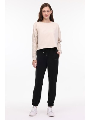 Wl Camıla 22CT695 6pr Lumberjack Kadın Eşofman Alt A102707819 Sıyah