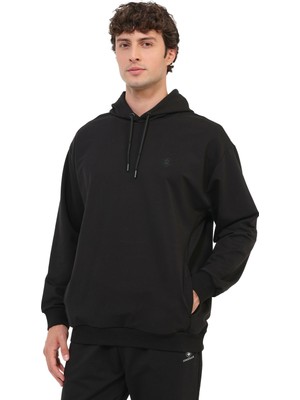 MB SN73 Hoodıe 6pr Lumberjack Erkek Sweat A102696331 Sıyah