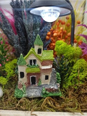 Himi Teraryum Objeleri Şato Dekoratif Biblo ve Diorama Objesi