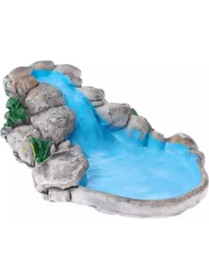 Himi Teraryum Objeleri 2 Adet Havuz Dekoratif Biblo ve Diorama Objesi