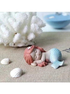 Himi Teraryum Objeleri Deniz Kızı Dekoratif Biblo ve Diorama Objesi