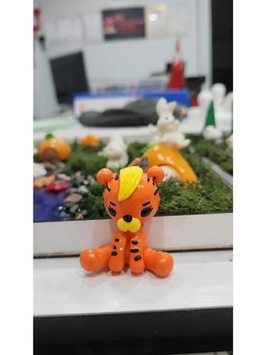 Himi Teraryum Objeleri Kaplan Dekoratif Biblo ve Diorama Objesi