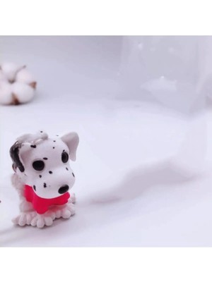 Himi Teraryum Objeleri Dalmaçyalı Köpek Dekoratif Biblo ve Diorama Objesi